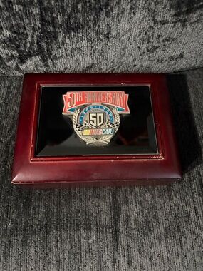 50th Anniversary NASCAR Collector Box - Red Accent